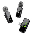 Wireless Mini Microphone for Audio Video Recording - Clip on Content Creator Microphones for YouTube Podcast Vlogging