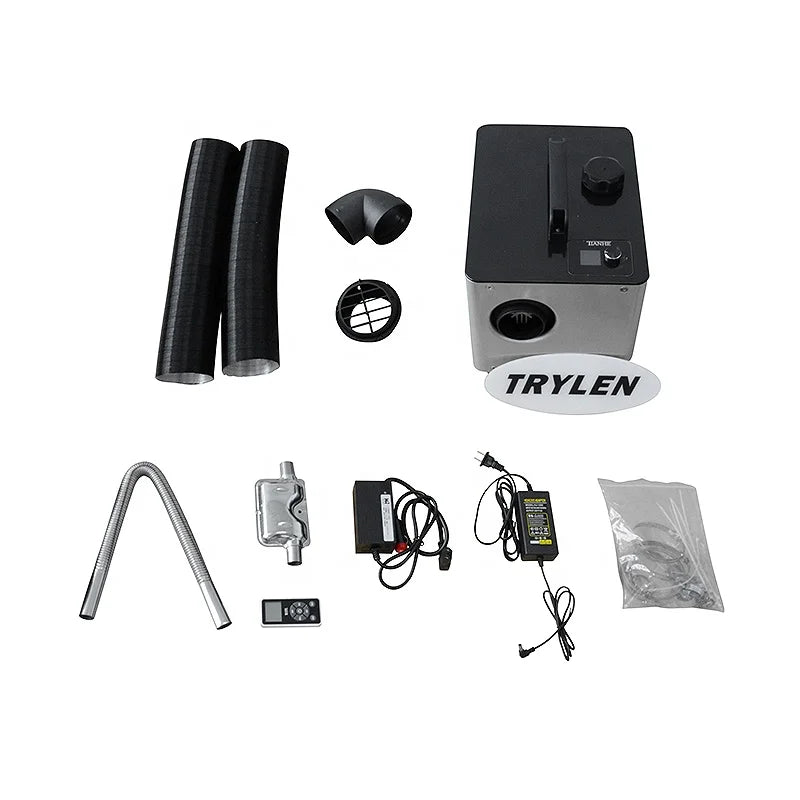All-in-One 2KW 12V Diesel Heater Accessories, Compact Parking Air Heater with Efficient Heating for Truck & Off-Road Vehicles