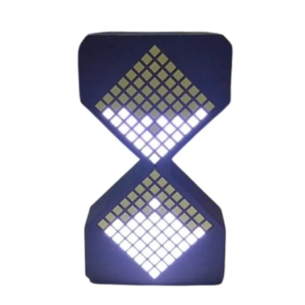 Cyber Style LED Electronic Hourglass 1-30 Min Timer with Gravity Sensing DIY Digital Sand Clock Technology Sense Home Decoration