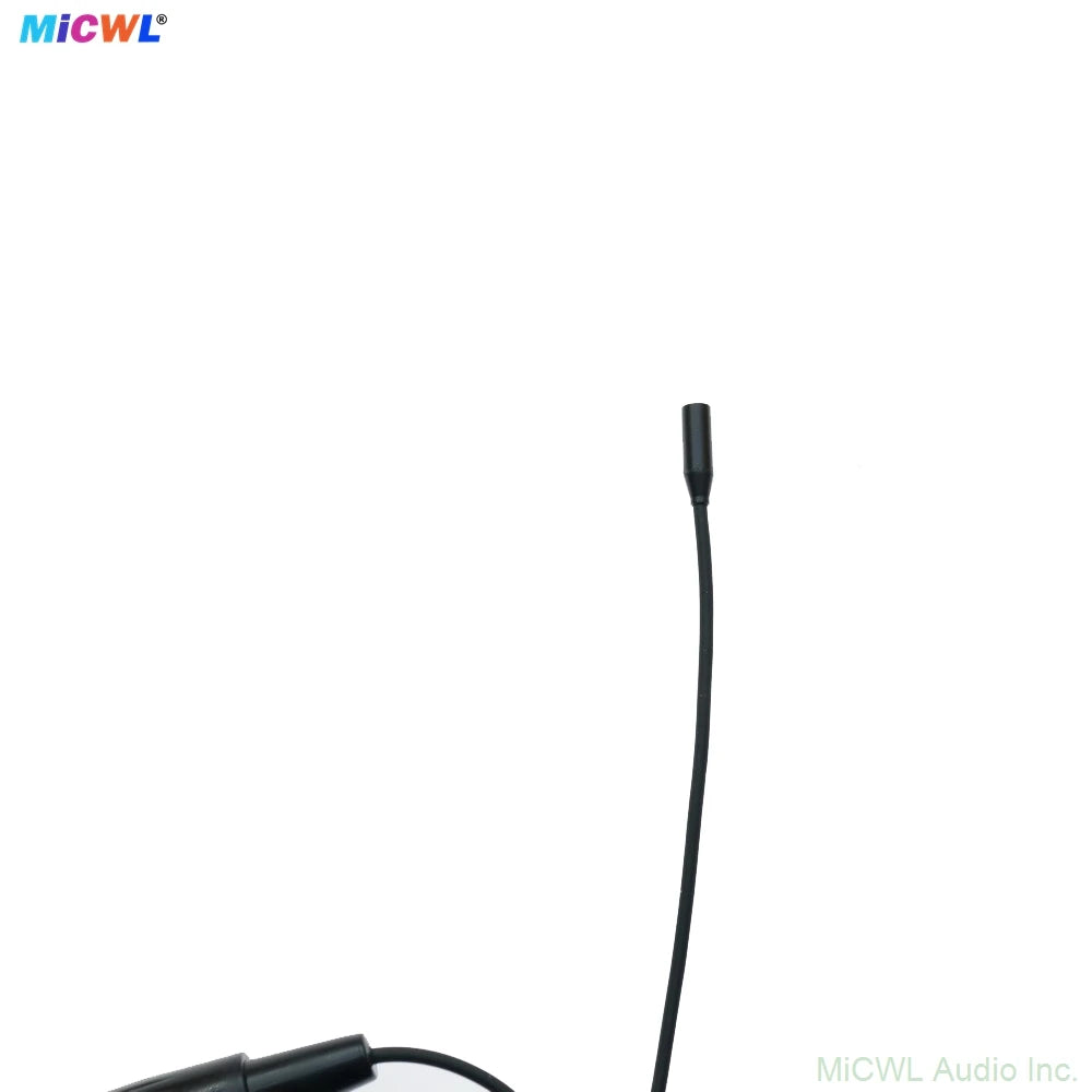 Black TL48 Very Mini Clip-On Lapel Microphone For Shure Sennheiser AKG Wireless Pock BeltPack System